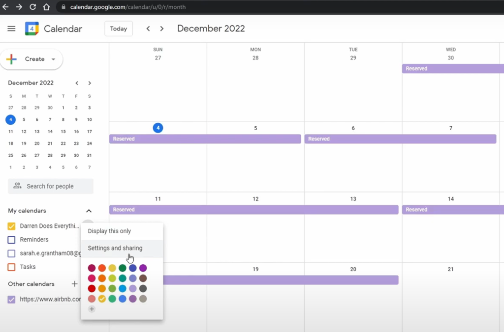 How to Sync Airbnb Calendar with Google Calendar