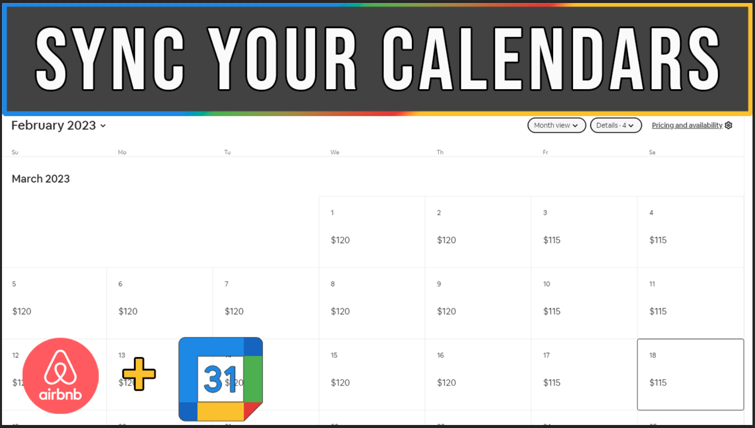 How to Sync Airbnb Calendar with Google Calendar